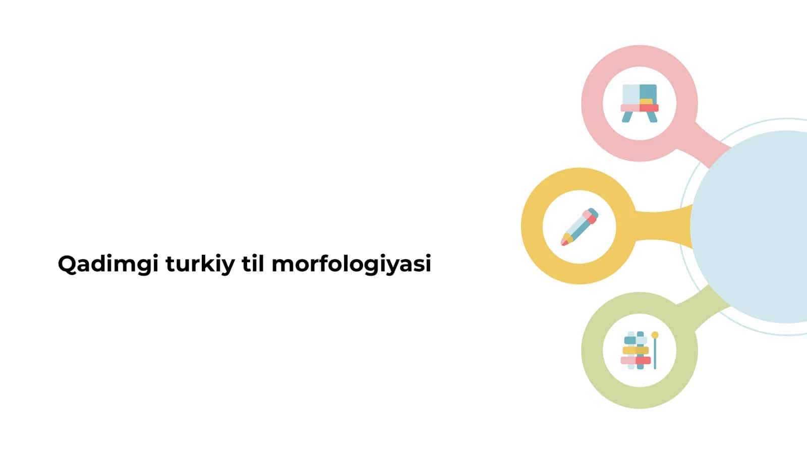Qadimgi turkiy til morfologiyasi 1