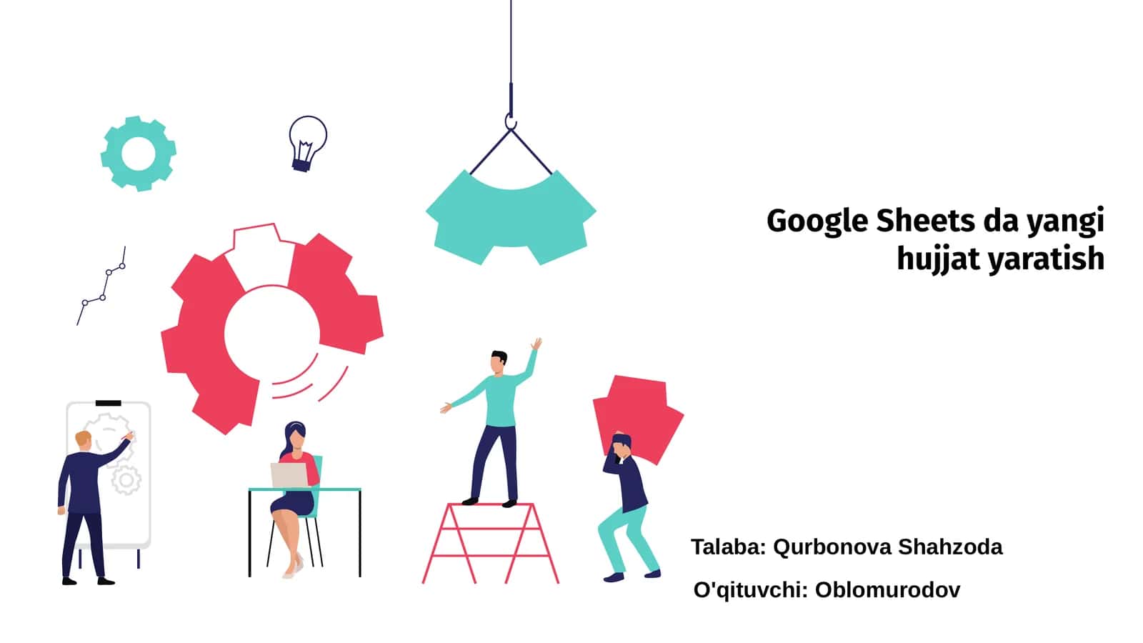 Google Sheets da yangi hujjat yaratish 1