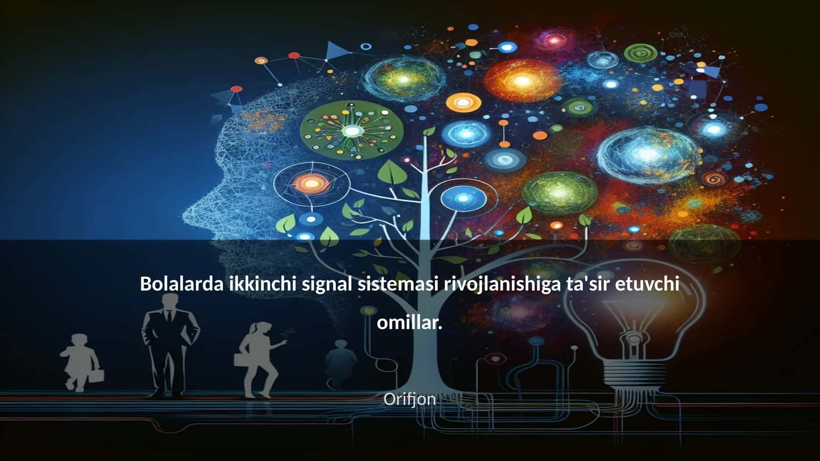 Ikkinchi signal sistemasi rivojlanishi 1