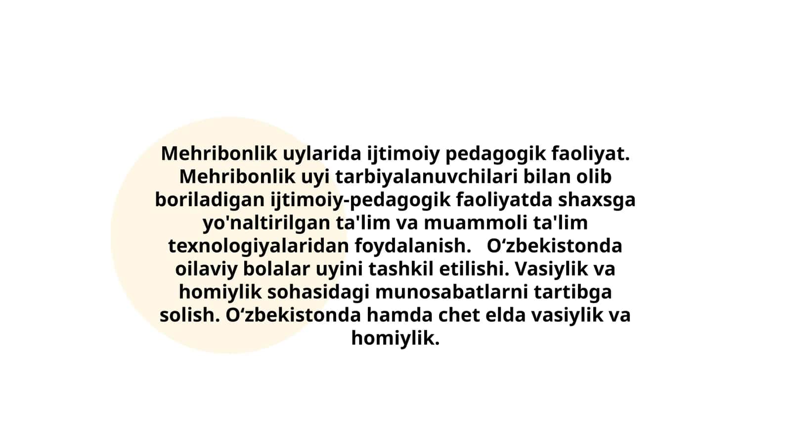Mehribonlik uylarida ijtimoiy pedagogik faoliyat 1