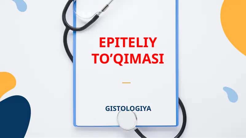 EPITELIY TO’QIMASI 1
