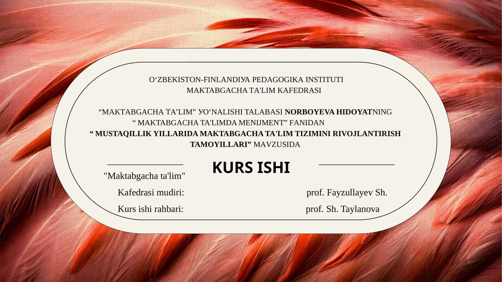Mustaqillikyillaridamaktabgachata'limtiziminirivojlantirishtamoyillari 1