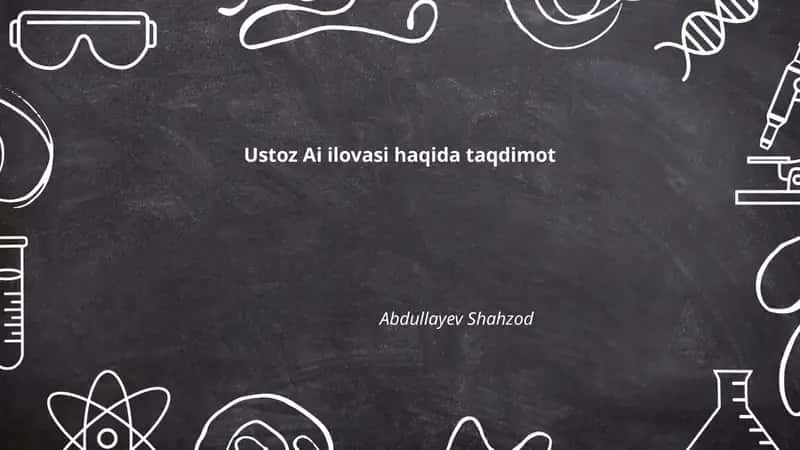 Ustoz Ai ilovasi 1