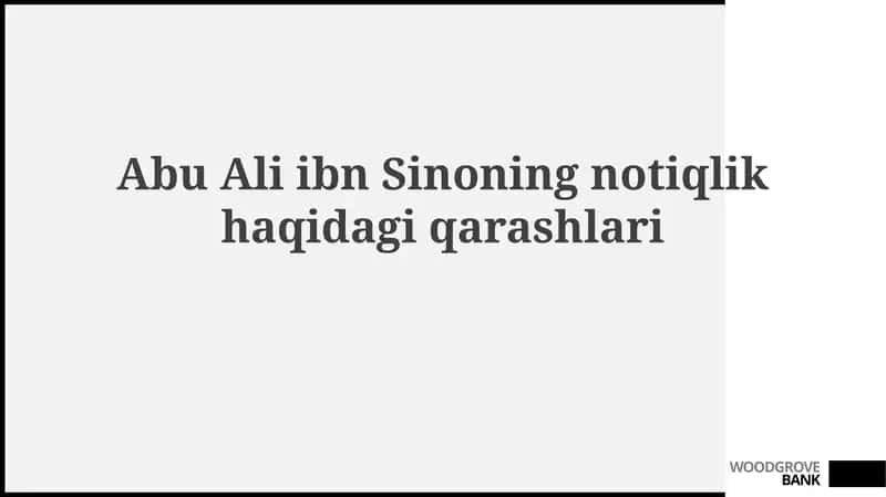 Ibn Sinoning ritorika ta'limi va amaliyoti 1