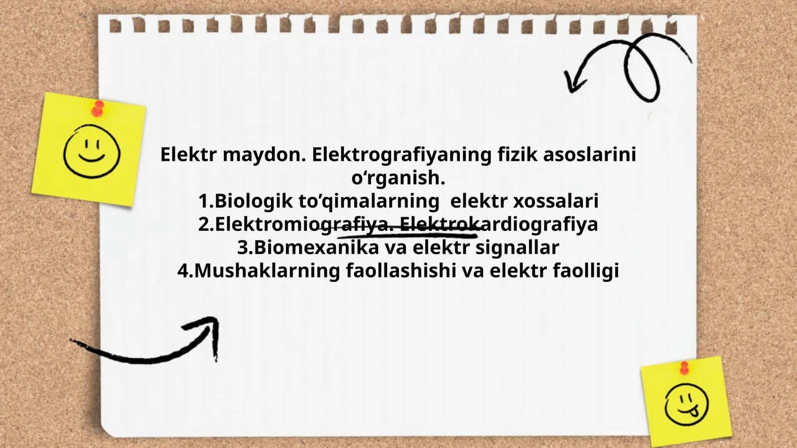 Elektr maydon. Elektrografiyaning fizik asoslarini o‘rganish 1