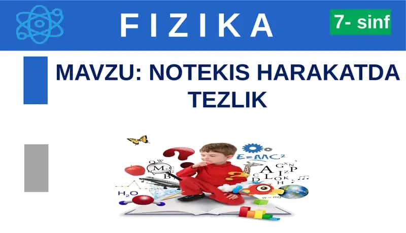 NOTEKIS HARAKATDA TEZLIK 1