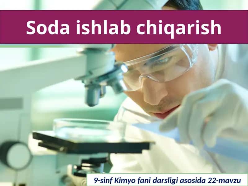 Sodaishlabchiqarish 1