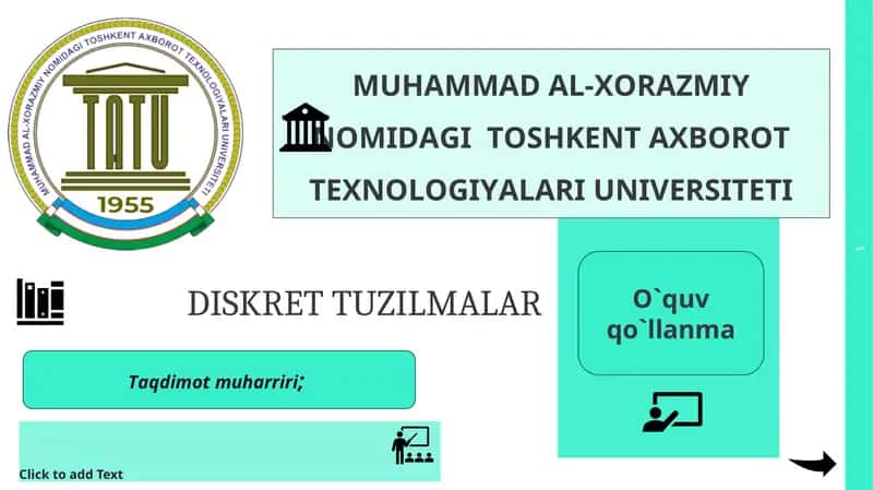 Diskret Tuzilmalari 1