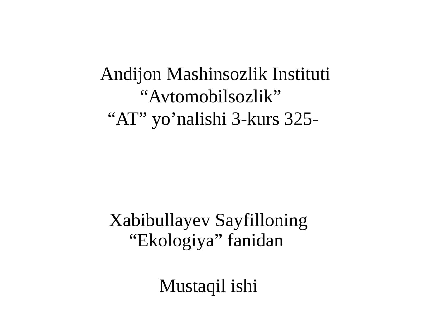 Ozon qatlamini yemiruvchi moddalar 1