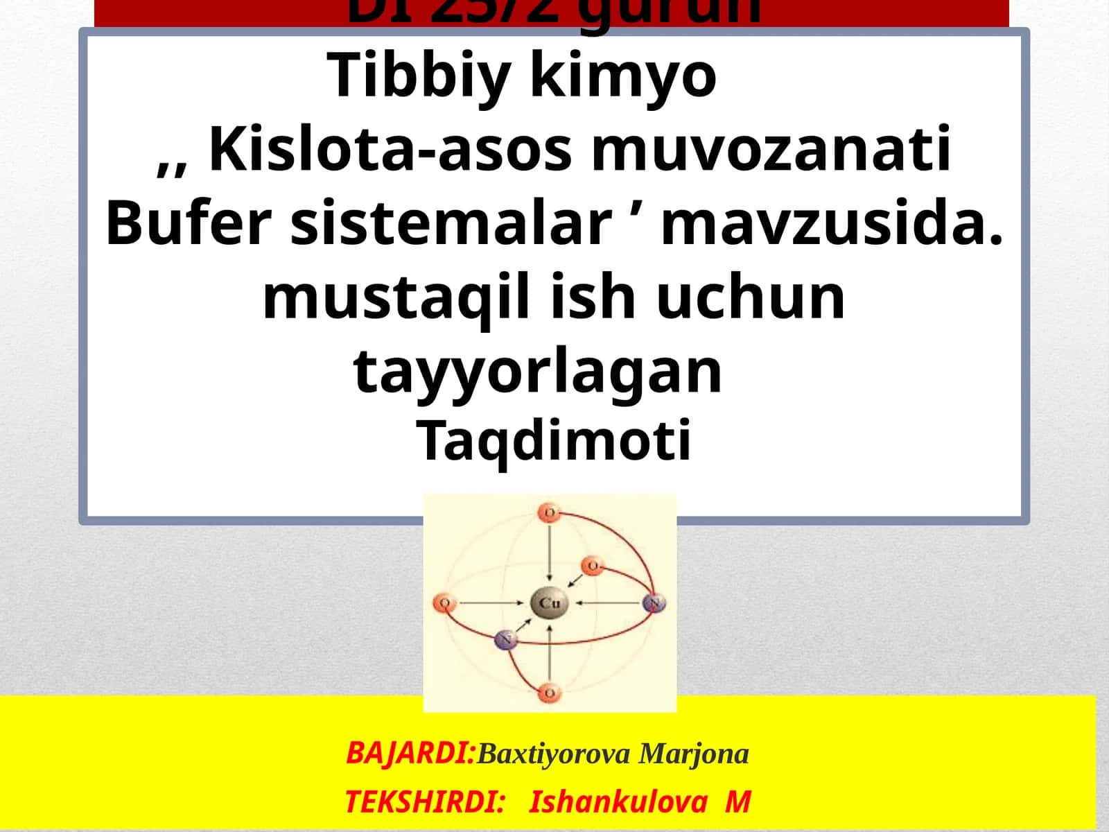 Kislota-asosmuvozanatiBufersistemalar 1