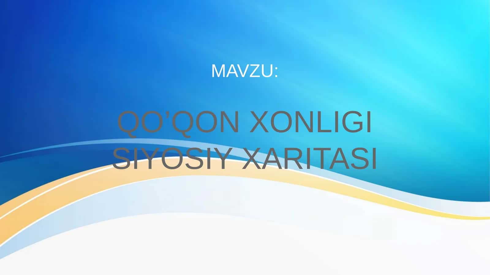 QO’QON XONLIGI SIYOSIY XARITASI 1