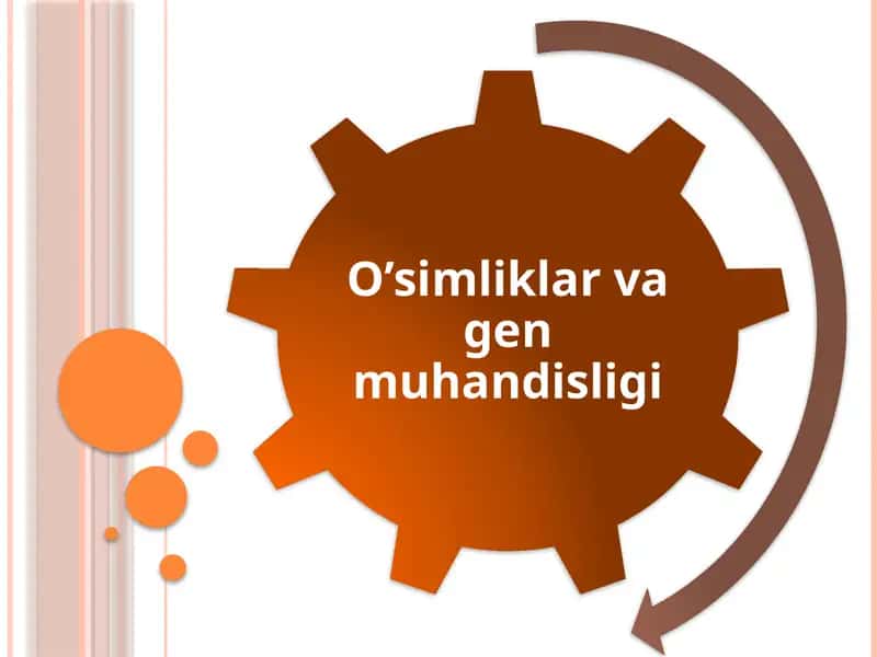Gen muhandisligi to'g'risida darslik 1