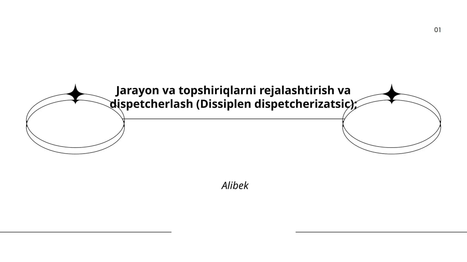 Jarayon va topshiriqlarni rejalashtirish va dispetcherlash (Dissiplen dispetcherizatsic) 1