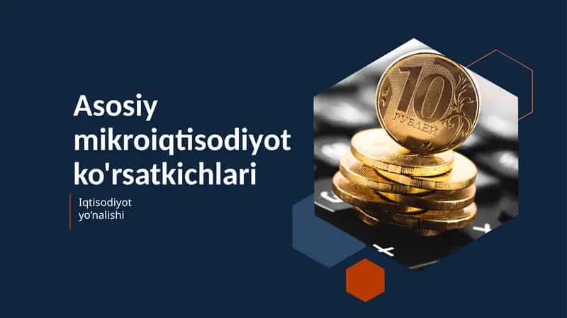Asosiym iqtisodiyot ko'rsatkichlari 1