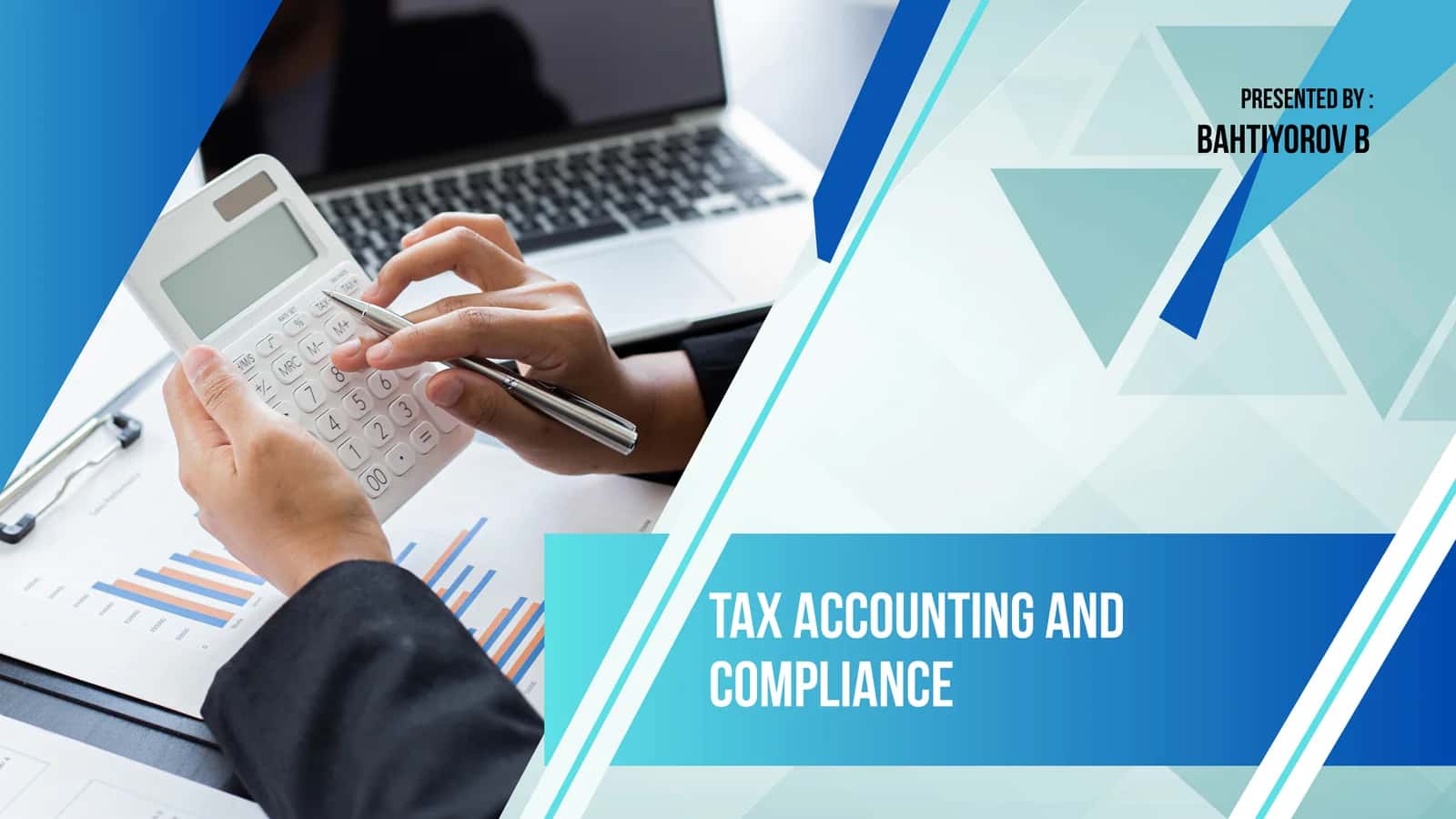 Tax accounting and Complisnce 1