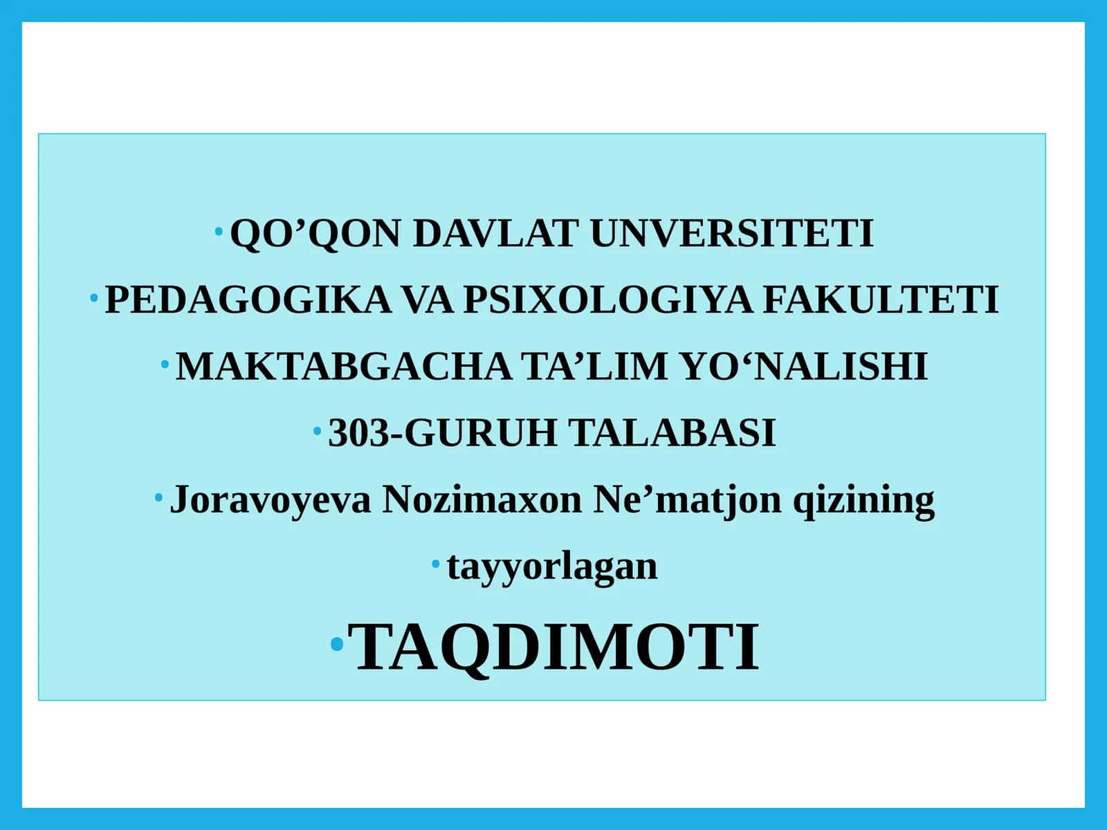 Bolalarni musiqiy-ritmik harakatlarga o‘rgatish (o‘rta guruh) 1