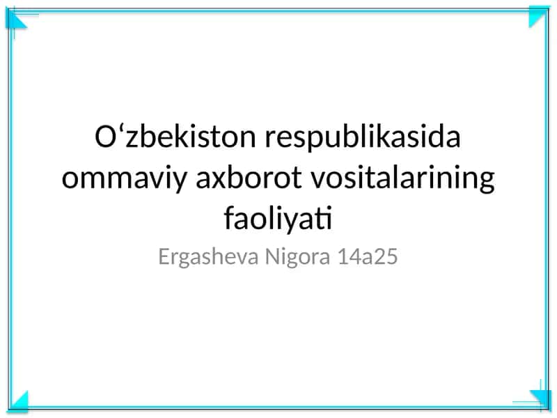 Global kompyuter tarmog'i 1