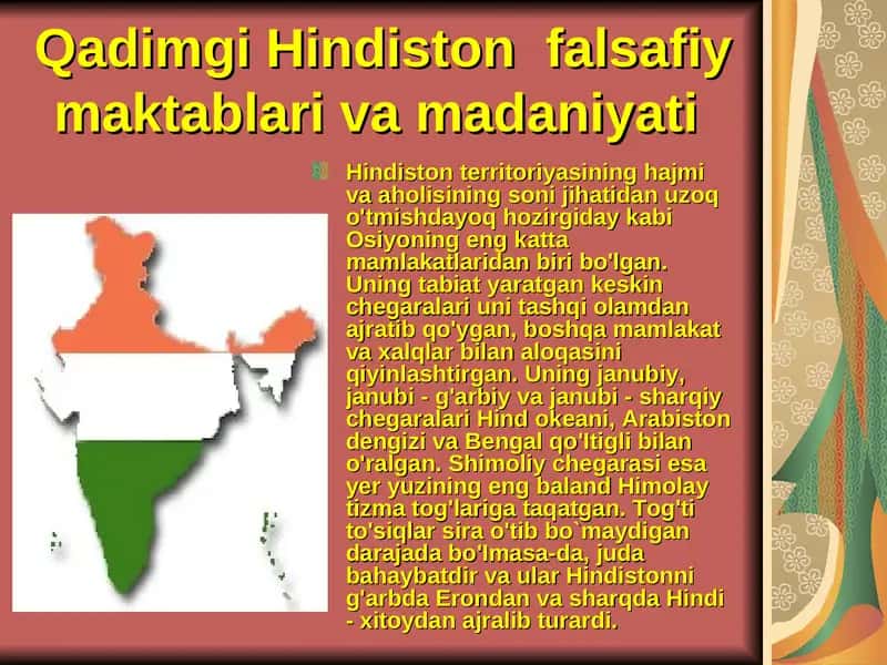 Qadimgi Hindiston falsafiy maktablari va madaniyati 1