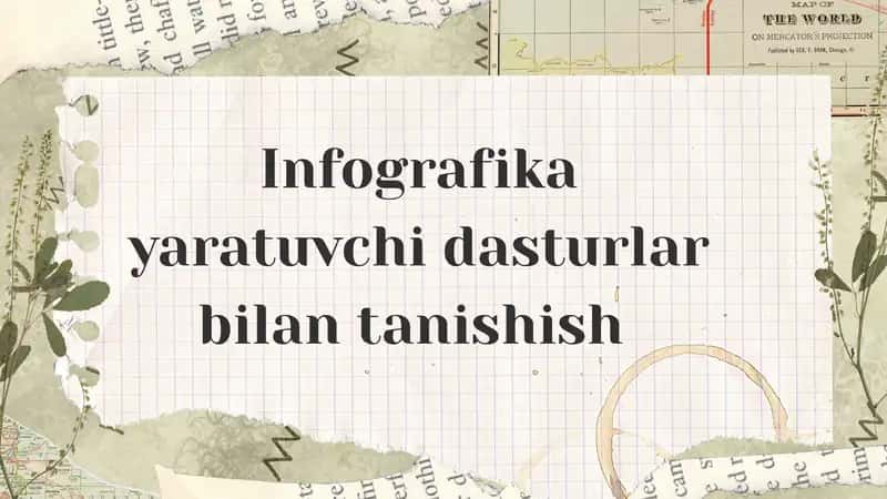 Infografika yaratuvchi dasturlar bilan tanishish 1