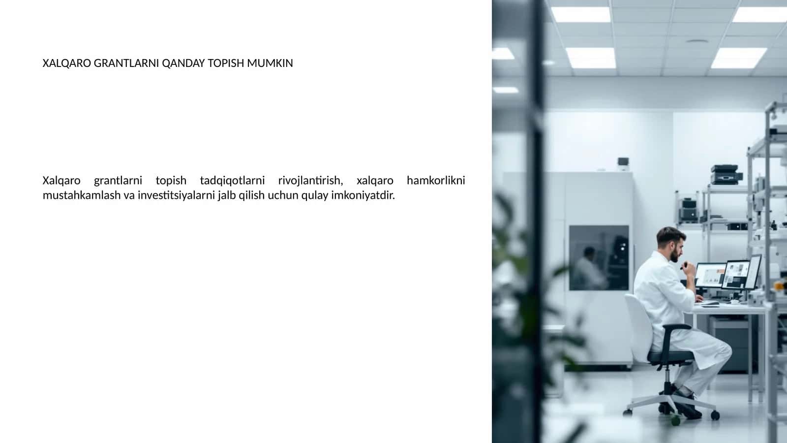 XALQARO GRANTLARNI QANDAY TOPISH MUMKIN 1