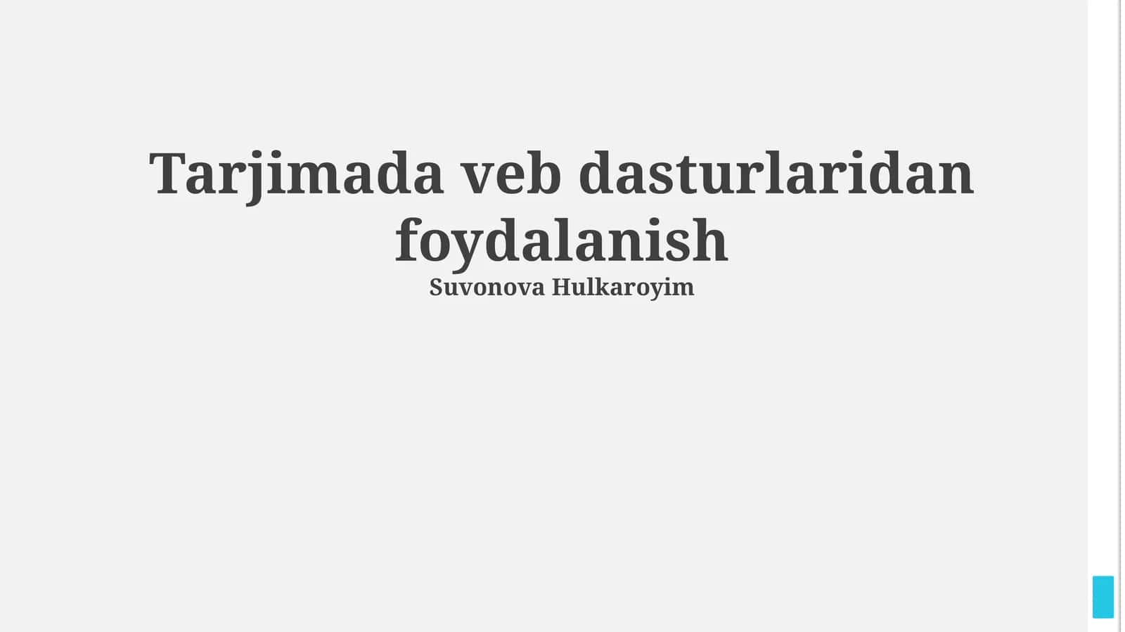 Veb Ilova Tanlash va Samarali Foydalanish 1