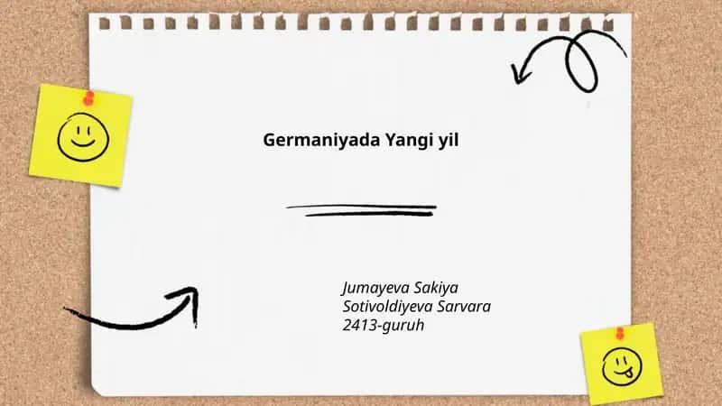 Germaniyada Yangi yil 1