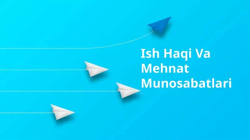 Ish Haqi Va Mehnat Munosabatlari 1