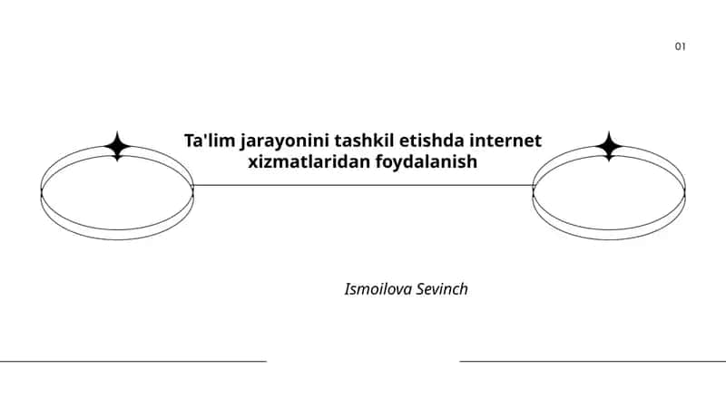 Internet xizmatlari ta'lim jarayonini samaradorligini oshiradi 1