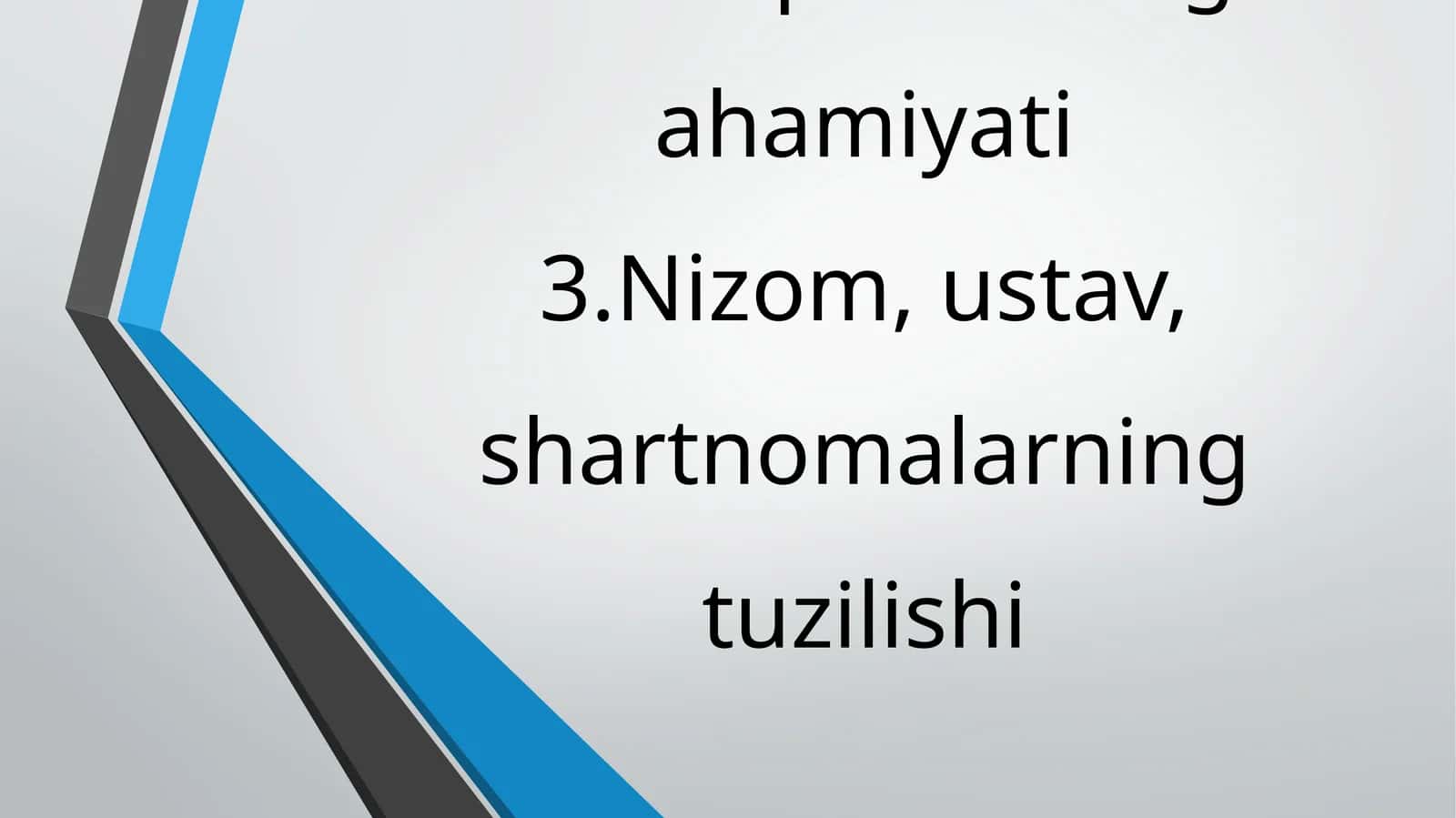 Guvohnoma va uning zaruriy qismlari 1
