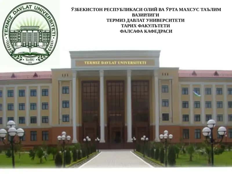 Билиш назарияси: асосий муаммова йўналишлари 1