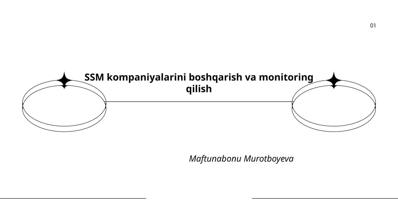SSM kompaniyalarini boshqarish va monitoring qilish 1