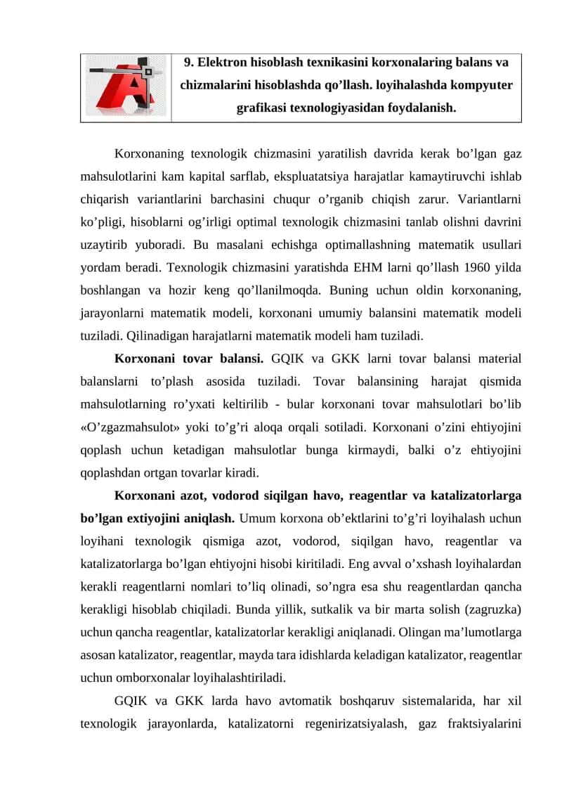 Elektron hisoblash texnikasi 1