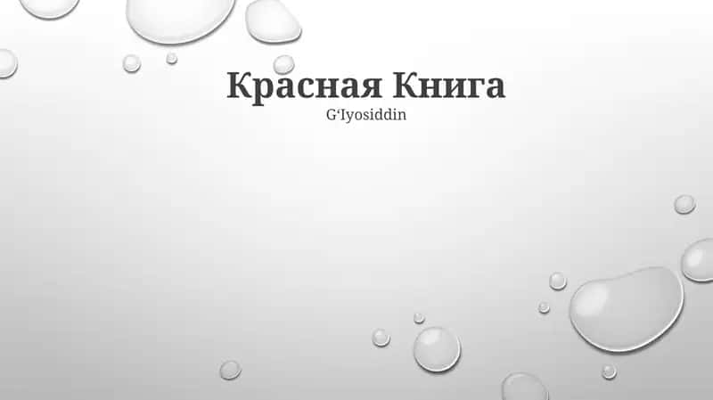 Красная Книга 1