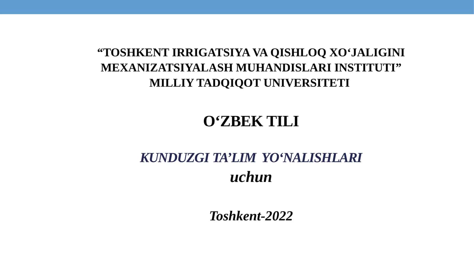 DAVRIMIZNING GLOBAL MUAMMOLARI.TABIAT VA INSON. O‘ZBEKISTONNING IQLIMI.MAQOLA VA UNING TURLARI 1