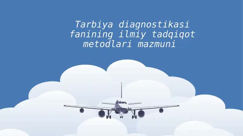 Tarbiya Diagnostikasi Fanining Ilmiy Tadqiqot Metodlari 1