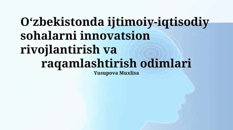 Kichik va o'rta biznesni raqamlashtirish va qo'llab-quvvatlash 1