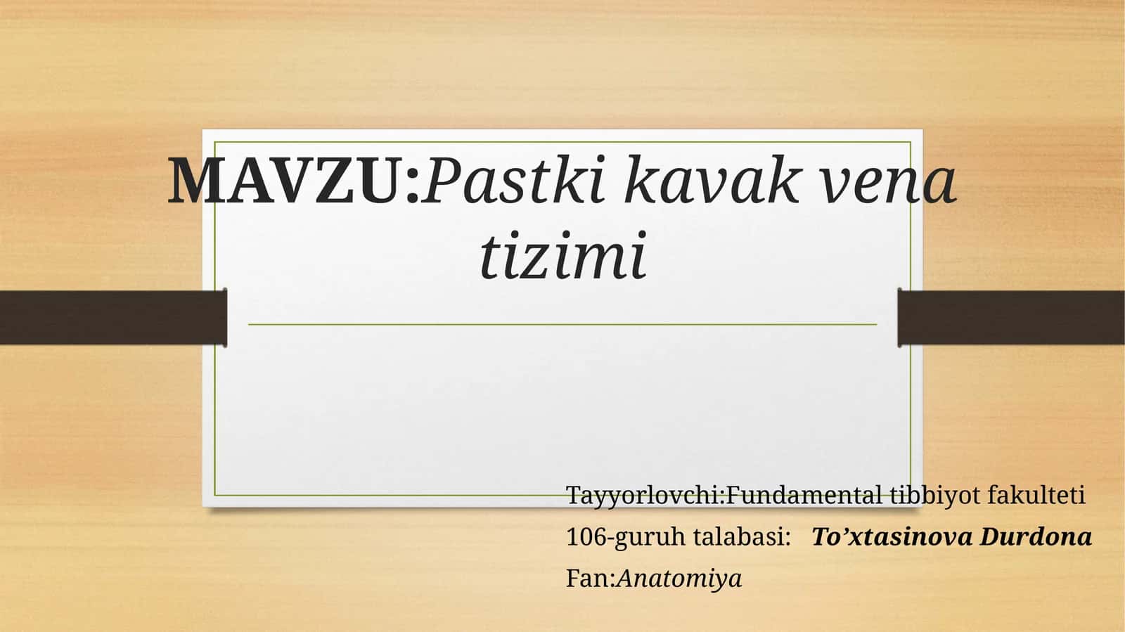Pastkikavak venatizimi 1