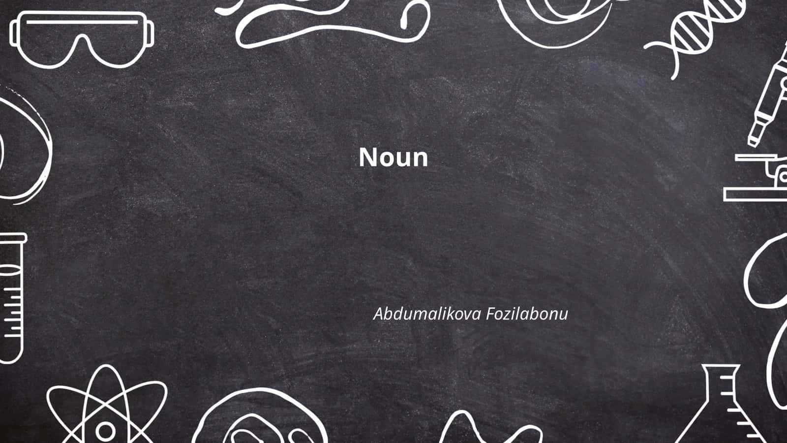 Plan: Common Nouns 1