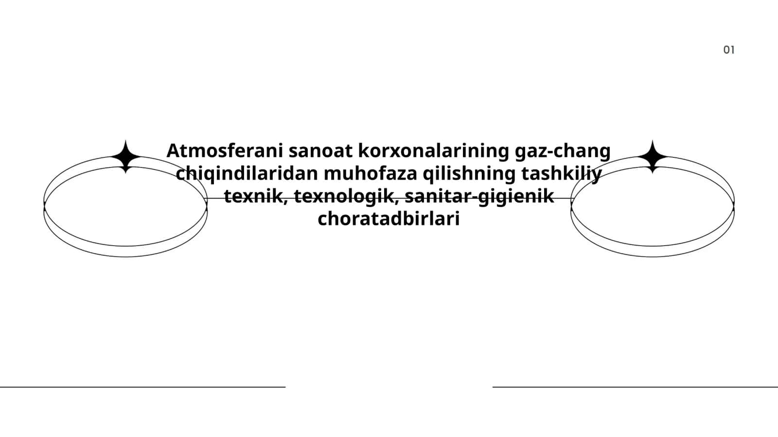 Atmosferani sanoat korxonalarining gaz-chang chiqindilaridan muhofaza qilishning tashkiliy texnik, texnologik, sanitar-gigienik choratadbirlari 1