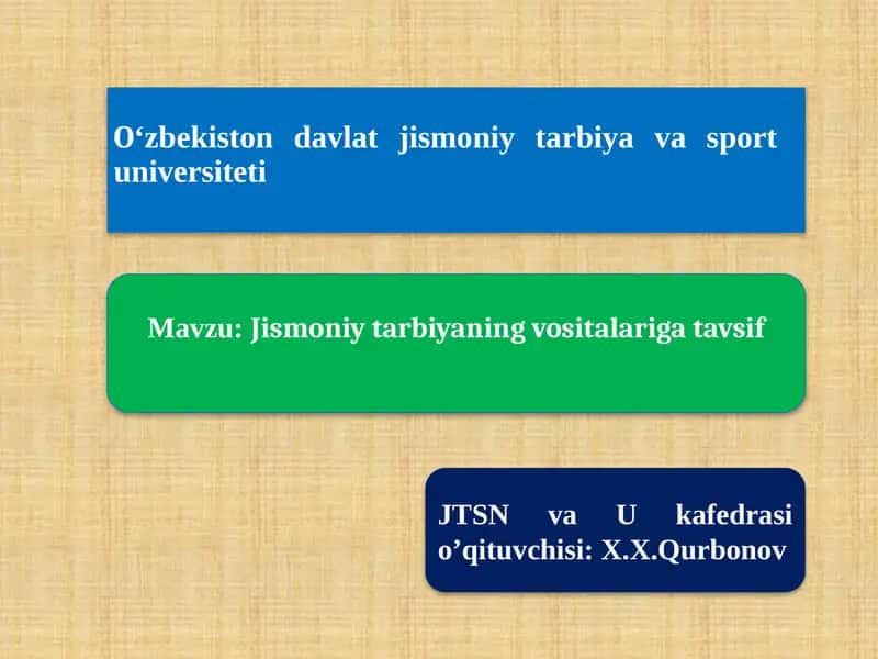 O‘zbekiston davlat jismoniy tarbiya va sport universiteti 1