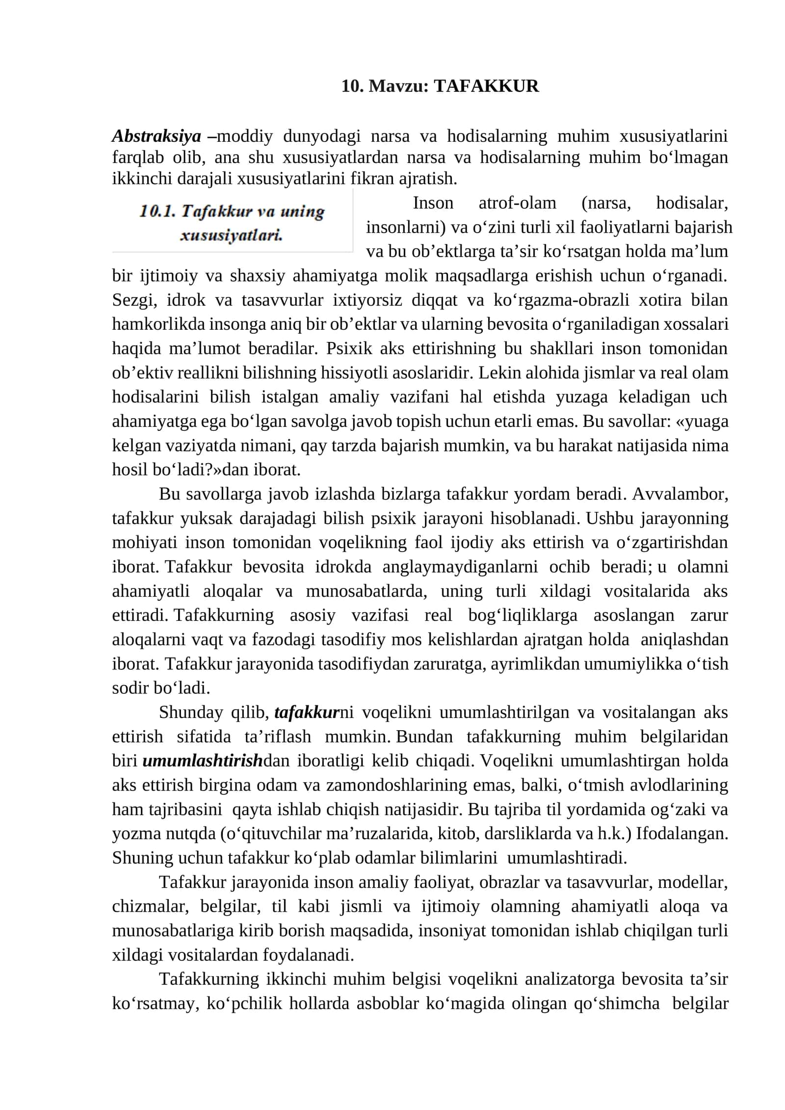 TAFAKKUR 1