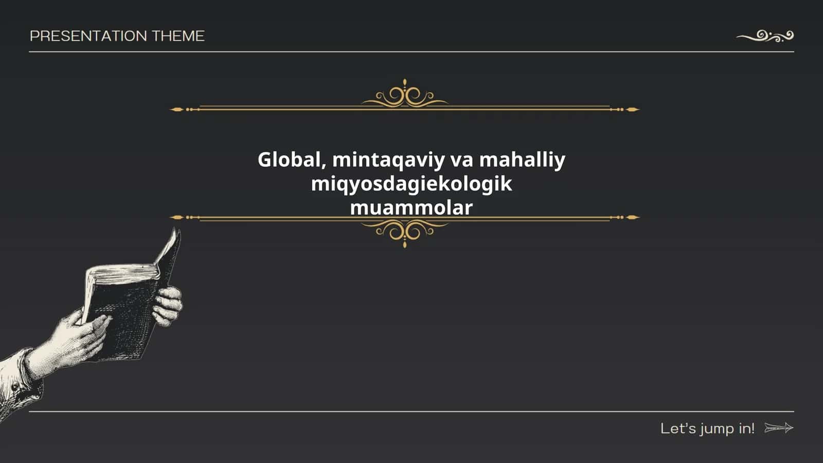 Ekologik muammolar 1
