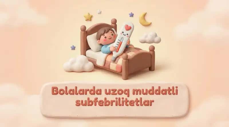 Bolalarda uzoq muddatli subfebrilitetlar 1