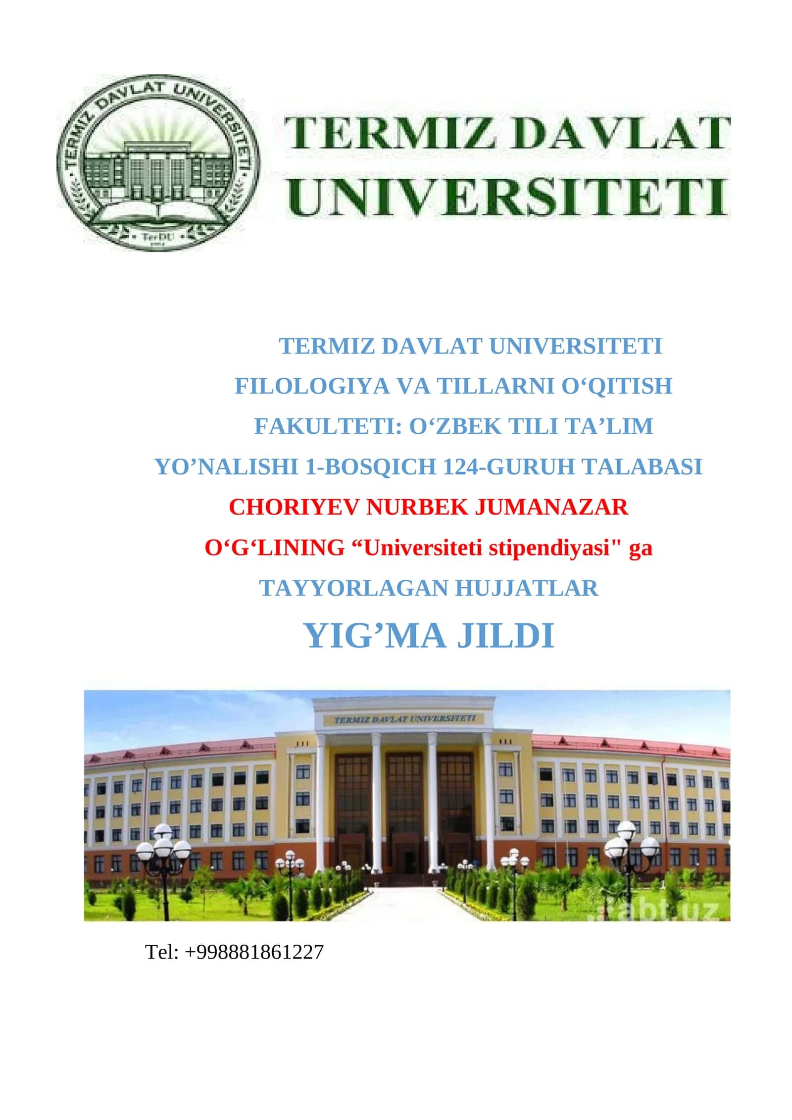 Universiteti stipendiyasi 1