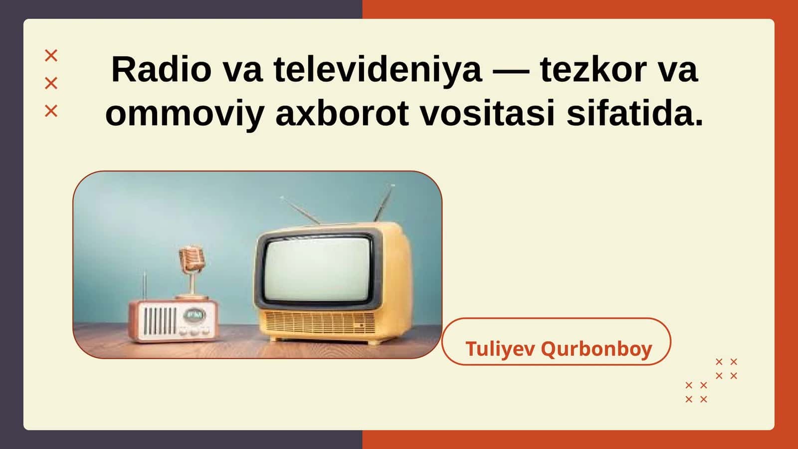 Radio va televideniya 1