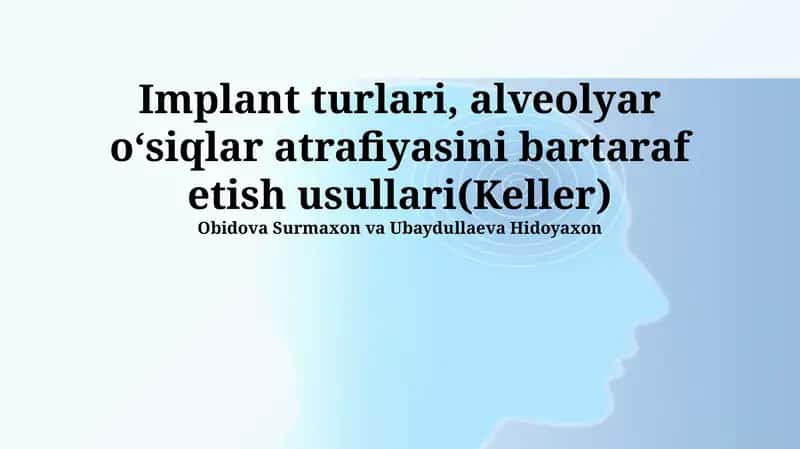 Alveolyar o'siq atrofiyasi 1