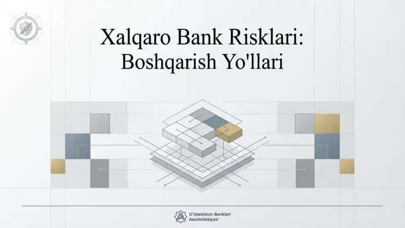 xalqaro bank risklari: Boshqarish yo'llari nomli 17 betdan iborat taqdimot 1
