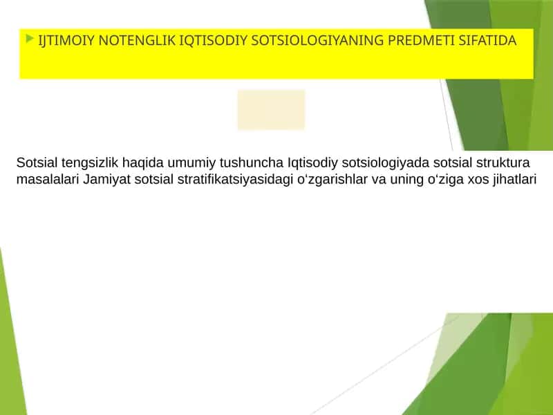 IJTIMOIY NOTENGLIK IQTISODIY SOTSIOLOGIYA 1
