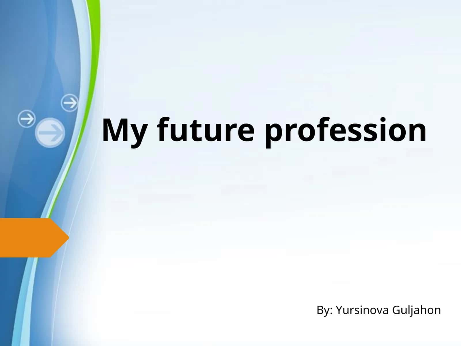 MY FUTUREPROFESSION 1