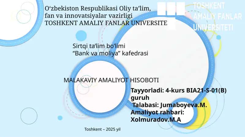 Markaziy Bank chiqargan qonun va nizomlar 1